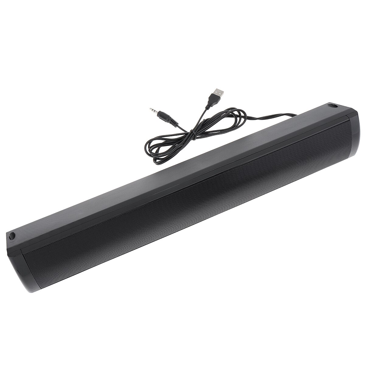 SADA V-105 Multi-media Soundbars Computer Speaker Mini Strip Speaker with 2 Speaker Units/Stereo Surround Sound for Household