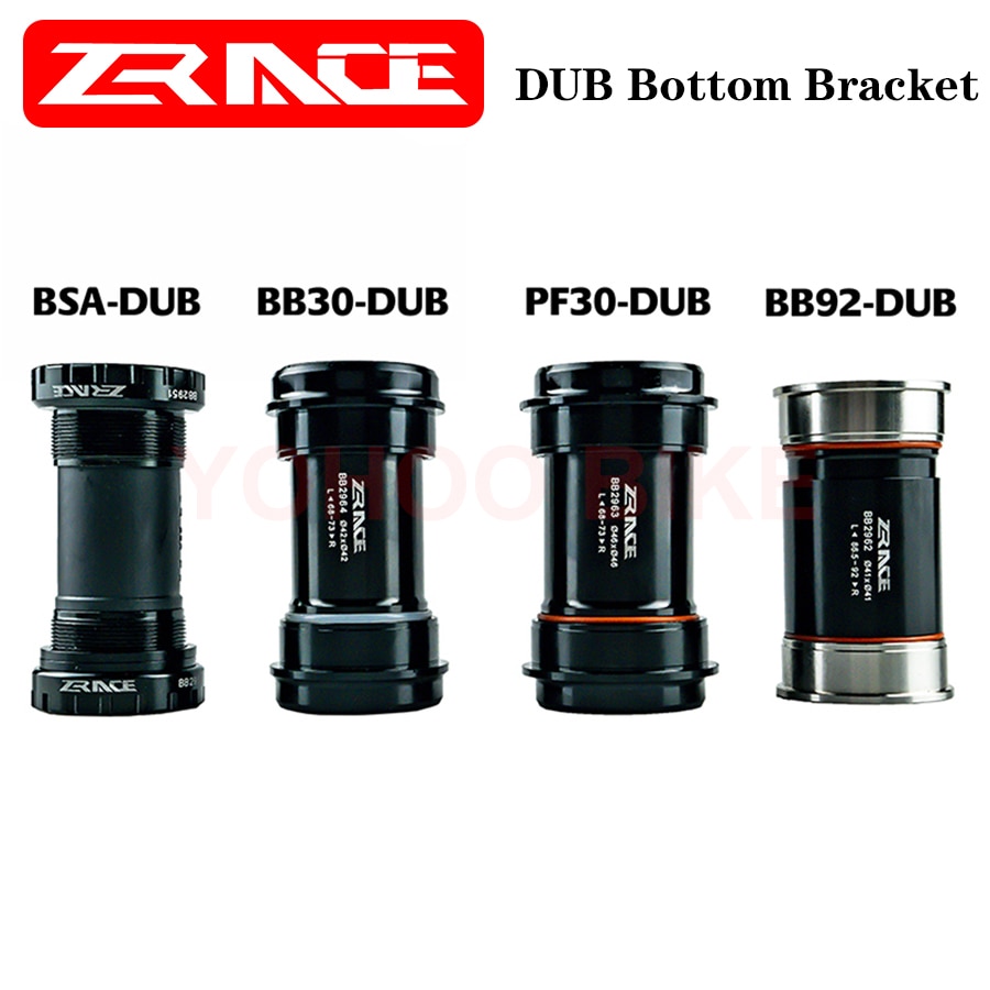 ZRACE-soporte inferior para bicicleta DUB, manivela SRAM MTB/Road, DUB BSA, BB92, PF30, BB30, Compatible con herramientas tradicionales BB29