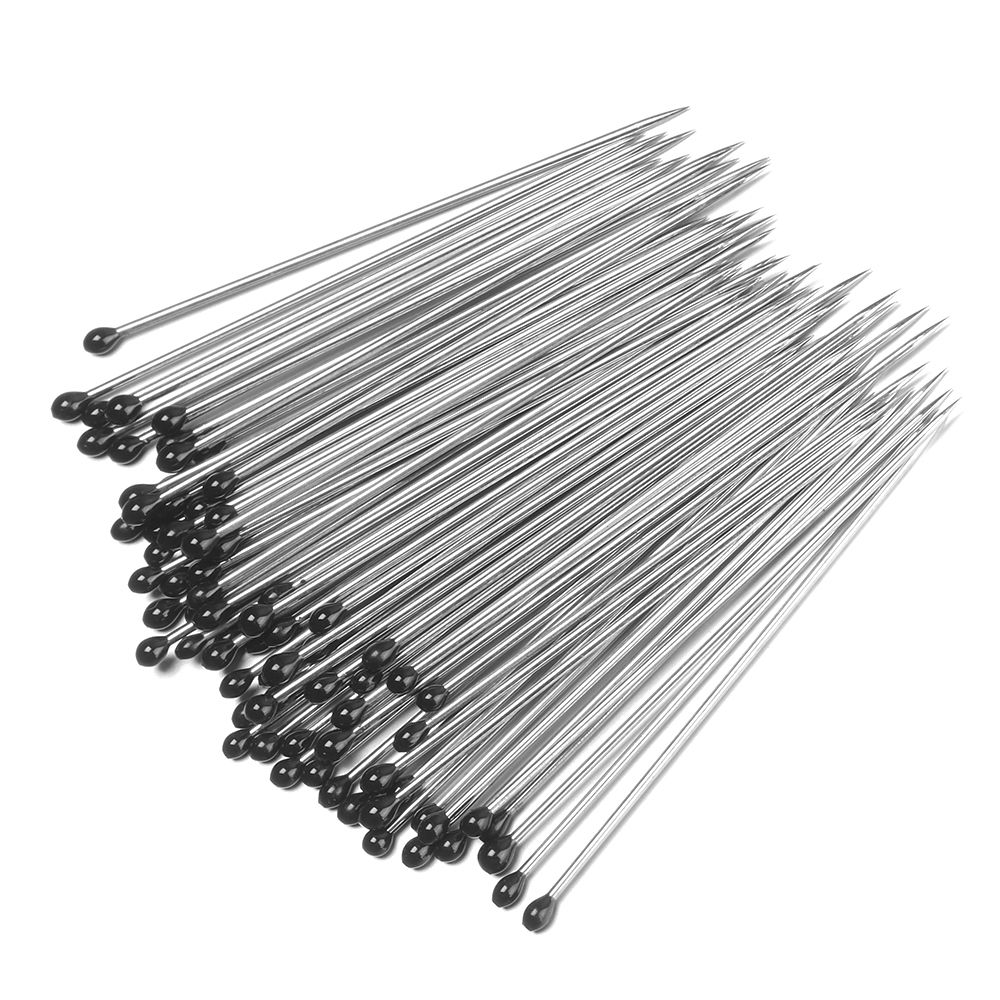 Épingles d'entomologie à pointe pointue, épingles à pointe pointue, haute dureté, épingle éducative, accessoires de laboratoire, fournitures de dissection d'insectes, 100 pièces