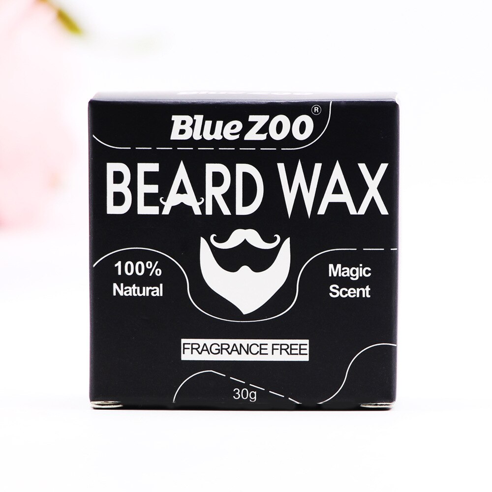 Bleu Zoo bio revitalisant hydratant barbe soin naturel hommes barbe cheveux cire baume cire pour hommes quotidien barbe style 2092