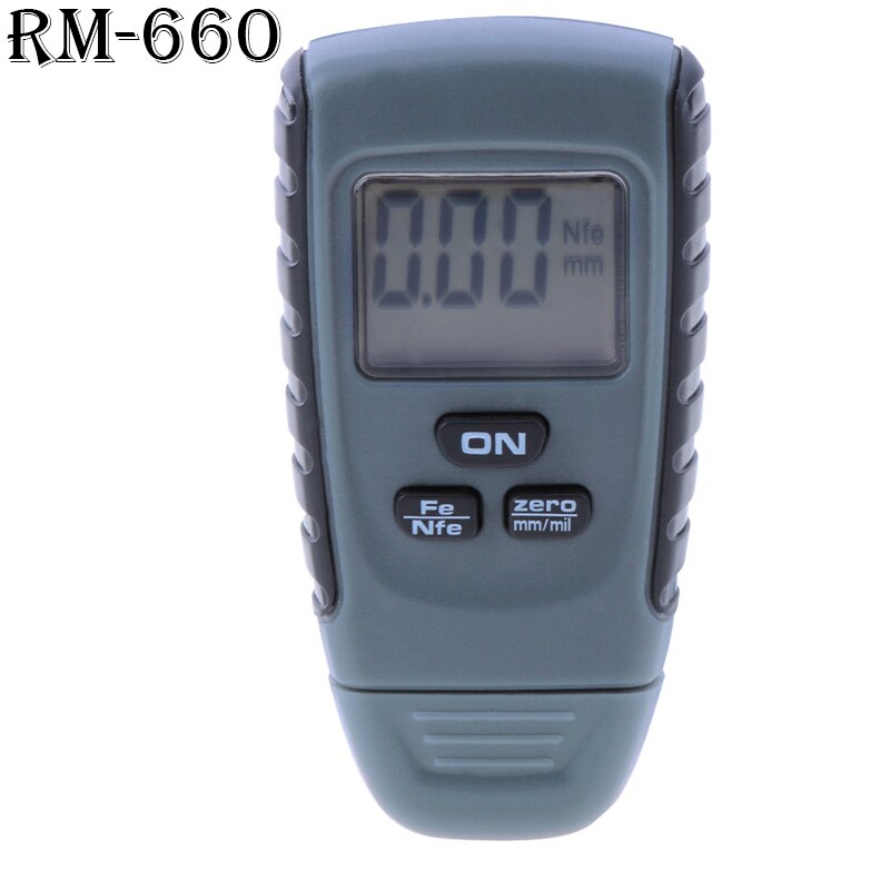 EM2271 Electronic Mini Thickness Gauge Car Paint Width Measuring Instruments Thickness Meter Paint Coating Thickness Tester Tool: RM-660