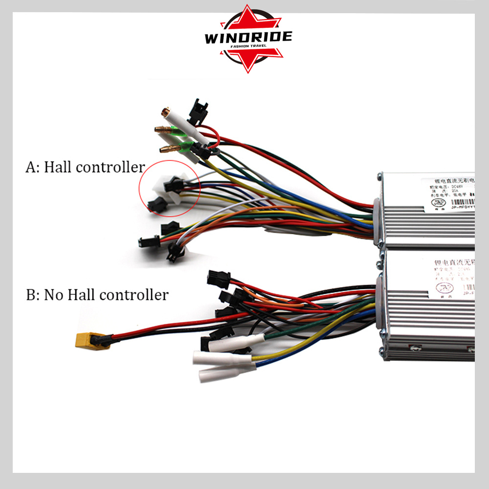 JP Controller motore Brushless 36V/48V/52V/60V regolatore di velocità con pannello Display LCD impermeabile per Scooter bici elettrica