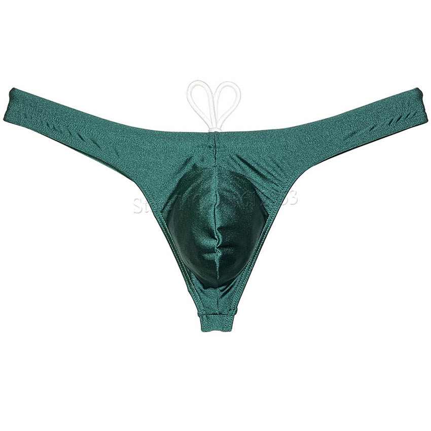 Männer Bademode Bikini Badeanzug T-Back Low Wait Tight Beachwear Surfen Tanga Solide Bikini Schwimmen Tanga