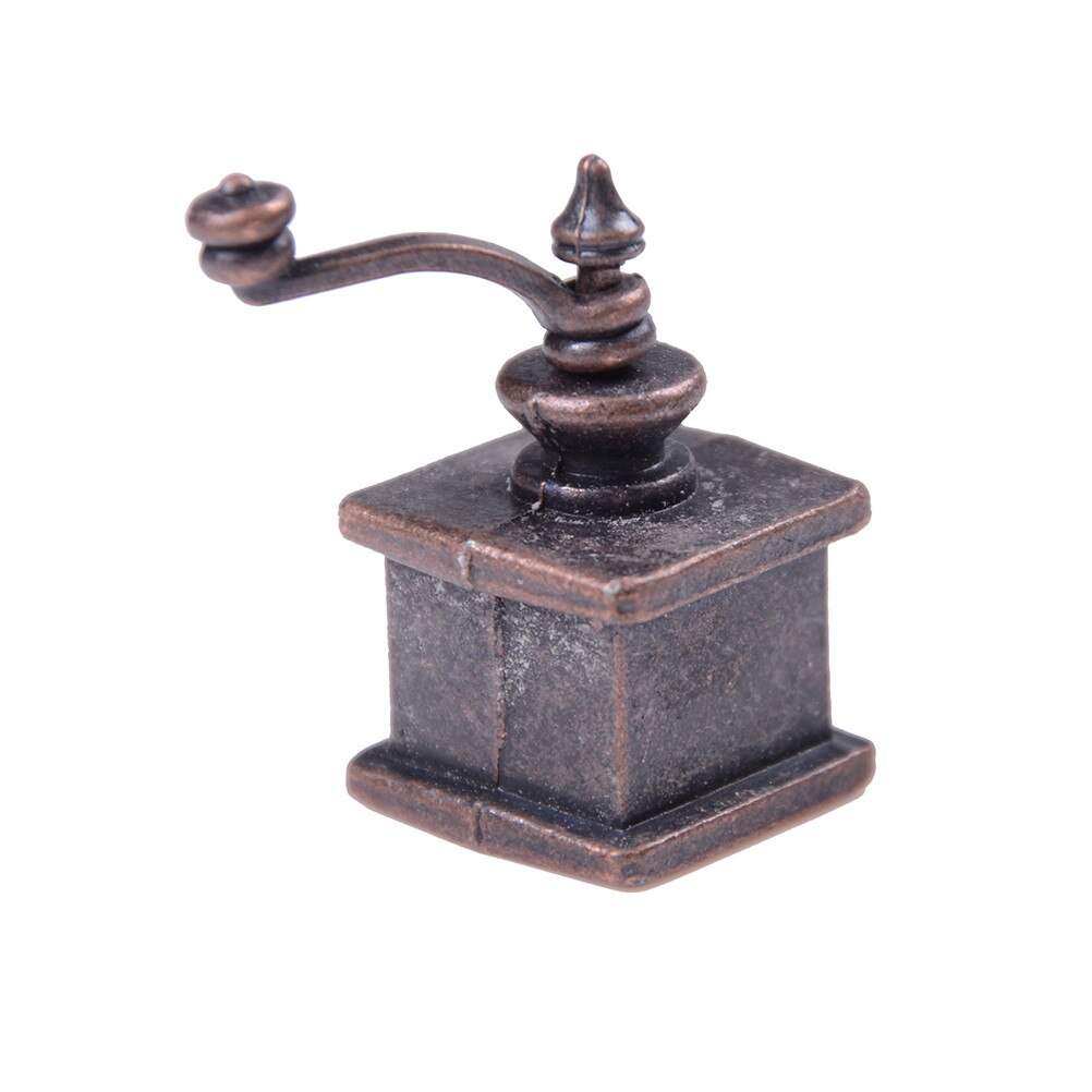 1/12 Dollhouse Miniature Kitchen Vintage Coffee Grinder For Doll