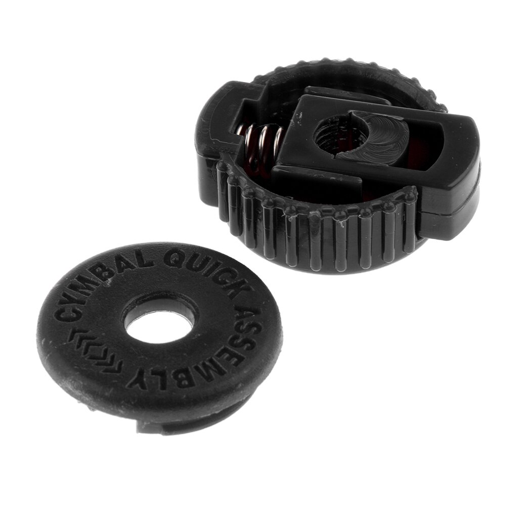 Drum Kit Part Quick Set Cymbal Mate Quick Release 8mm Aperture Yellow/Black