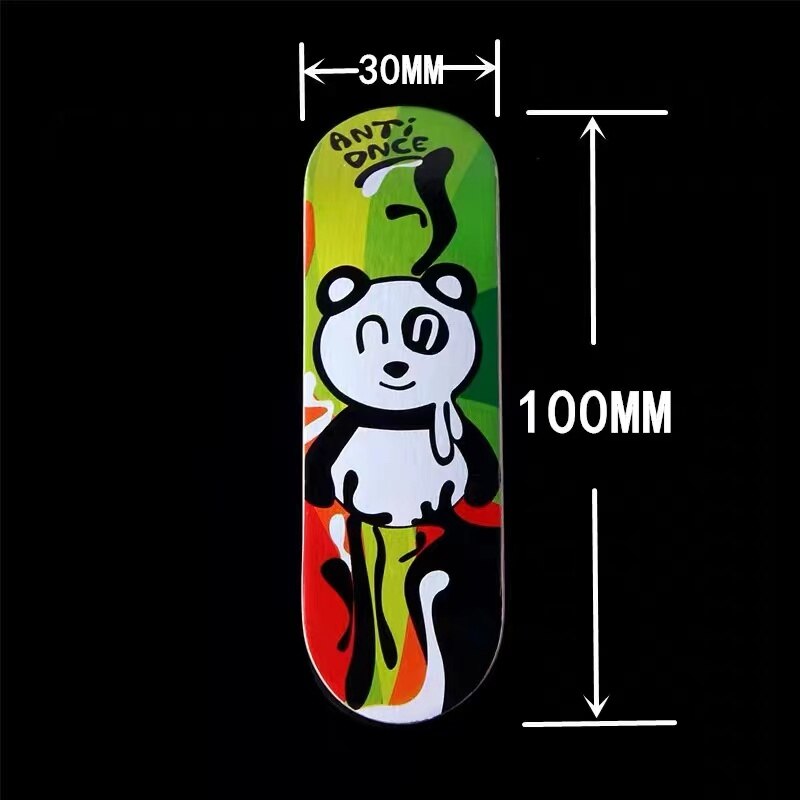 100X30MM Canadian Maple Wood Complete Fingerboard Mini Skateboard