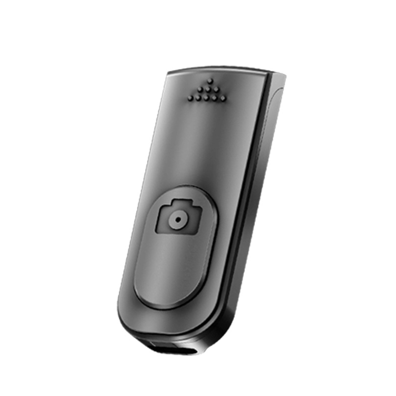 Téléphone sans fil Selfie télécommande Bluetooth télécommande bouton Rechargeable obturateur déclencheur adaptateur photographie maison: Noir couleur