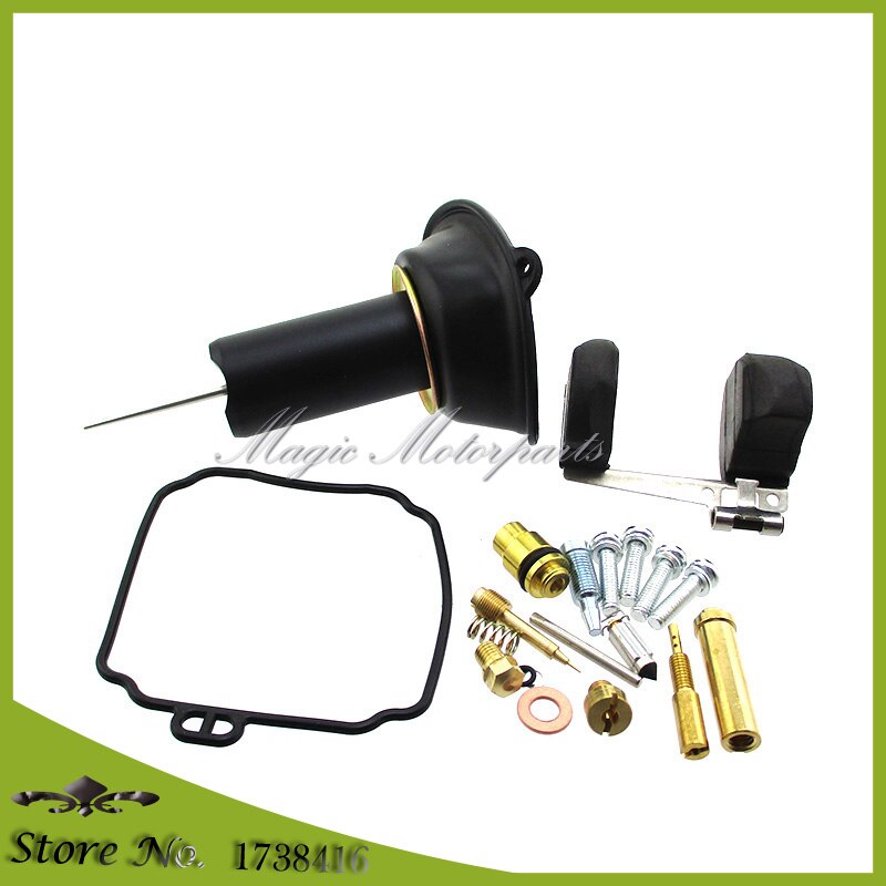 Kit de reconstrucción de junta de flotador de émbolo de carburador, para Yamaha Virago 250 XV250