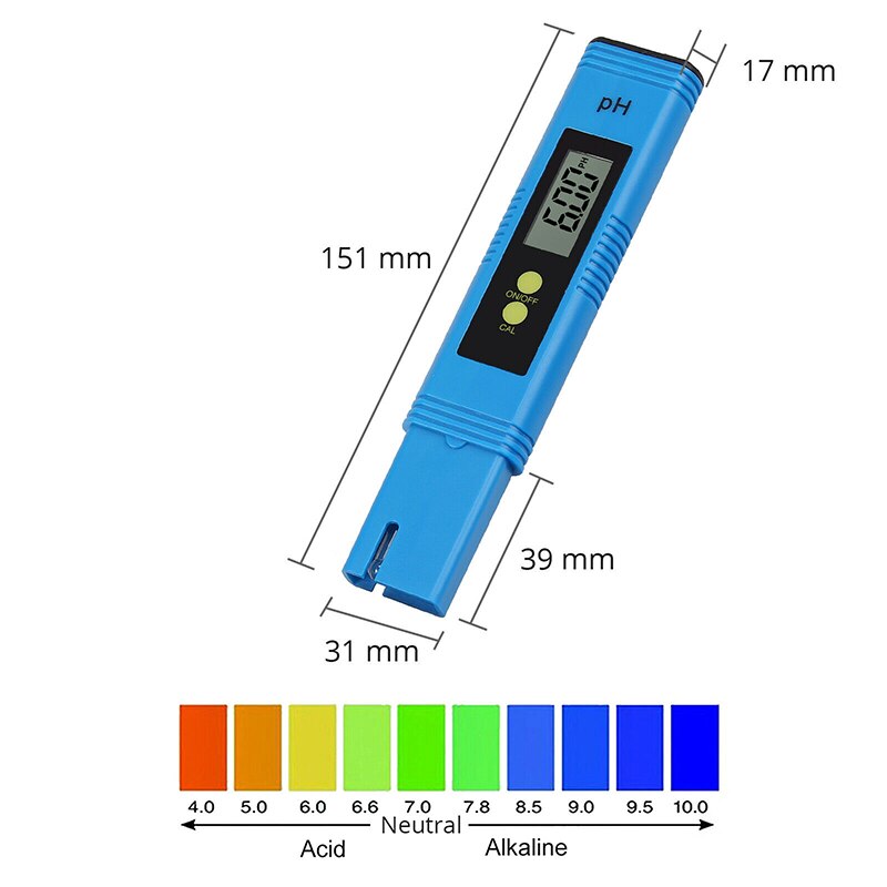 Electric Digital PH/TDS&EC Meter Tester Conductivity Hydroponics Water Test Pen