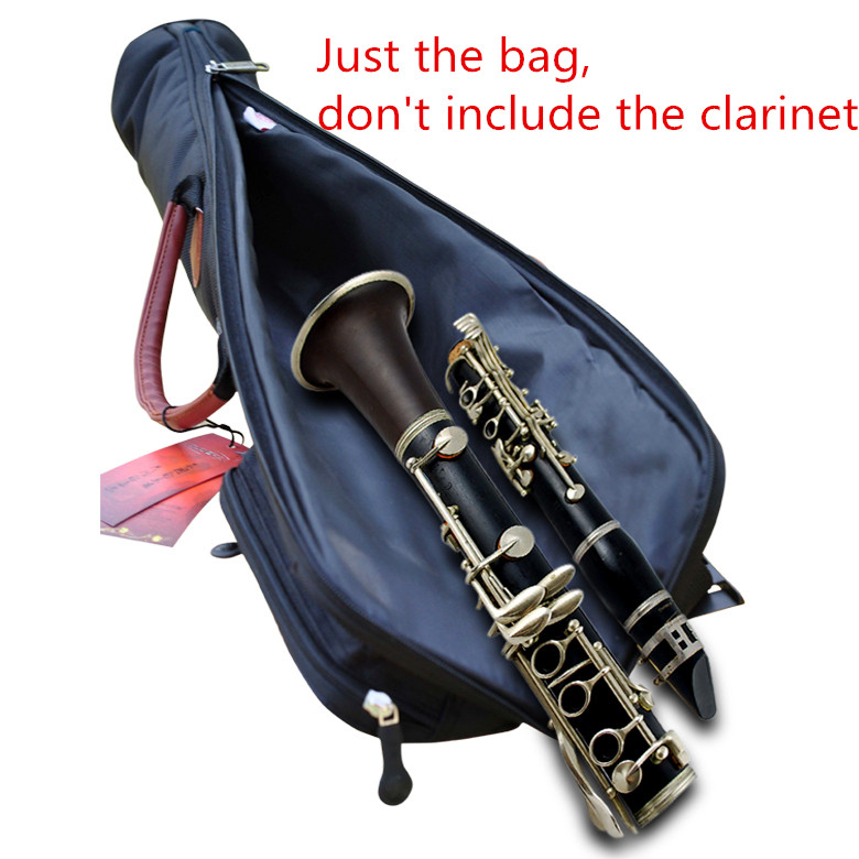 professionele Draagbare Klarinet pakket tas sleeve case klarinet onderdelen schokbestendig waterdichte zachte schouder gratis shipp