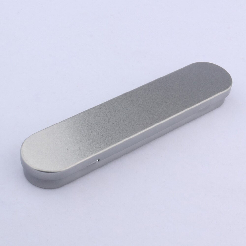 luxury stainless steel Tinplate pencil case ink pen Pencil Pens storage box Stationery Office Supplies