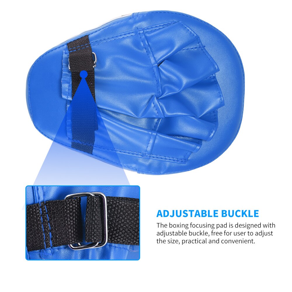 Boxing Focusing Pad PU Leather Kick Punching Bag Boxing Pads Karate Focus Pad Muay Thai Boxings Pad Training Fitness Tool