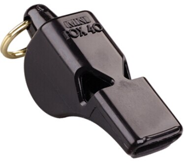 MINI sifflet renard en plastique, modèle, sifflet de Sport d'urgence,: only whistle