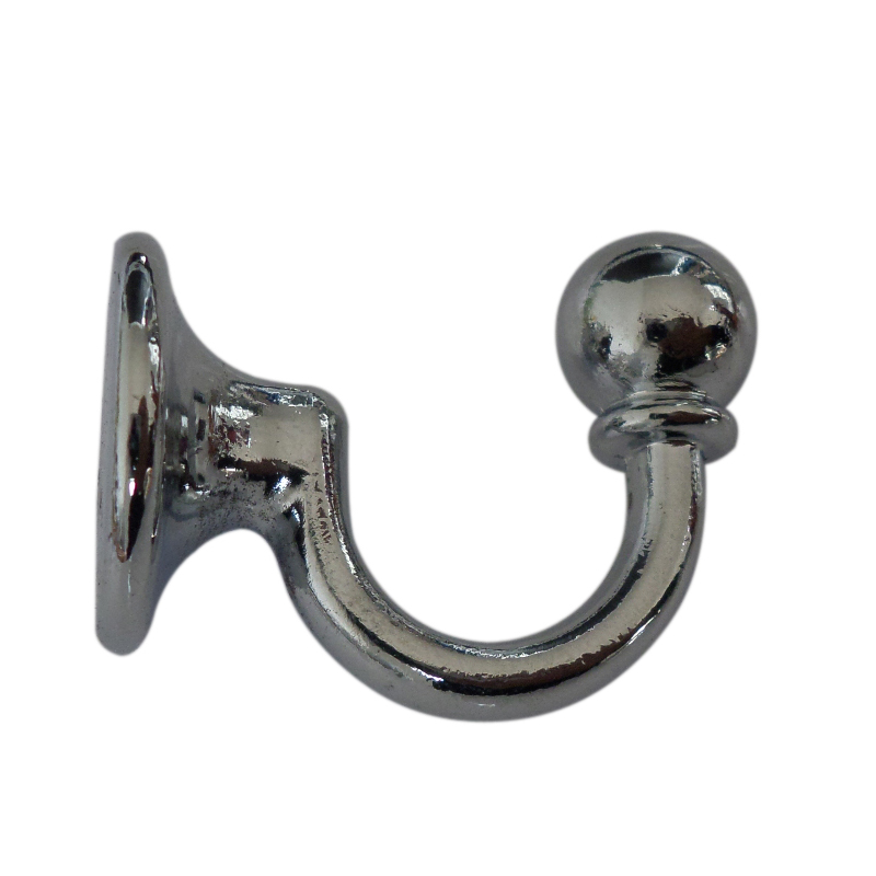 Crochets d&#39;embrasses pour rideaux en métal, 30mm, 10 pièces