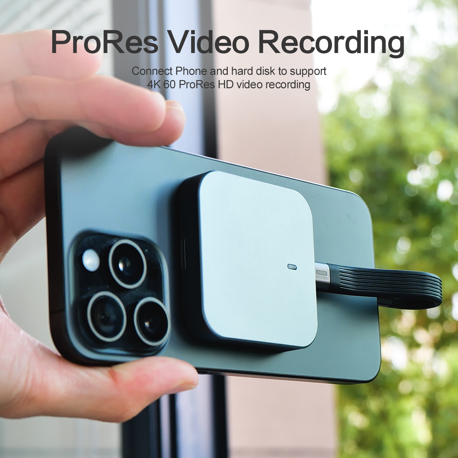 Câble de chargement USB C PD 240W pour iPhone 16, câble USB4, porte-clés Portable, transfert de données 40Gbps, câble Thunderbolt4/3 8K @ 60Hz, Type C