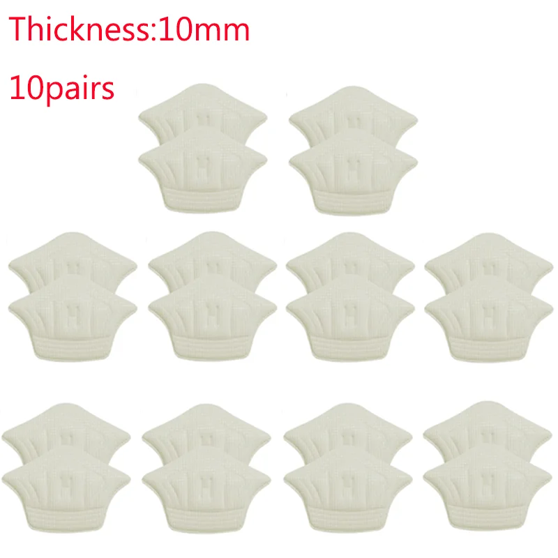 1-10 paia solette per scarpe patch tallone per scarpe sportive dimensioni regolabili piedi pad sottopiede protezione tallone adesivo posteriore scarpa pad: MULTI