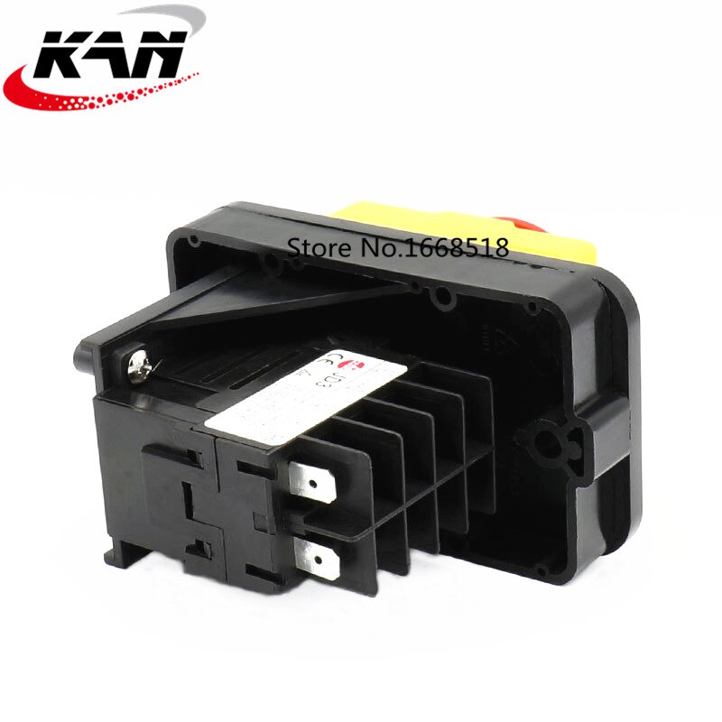Kedu  jd3 230v/400v 8/10 pins 16/12a elektromagnetisk switch on off trykknapkontakter til industrielt værktøjsmaskiner