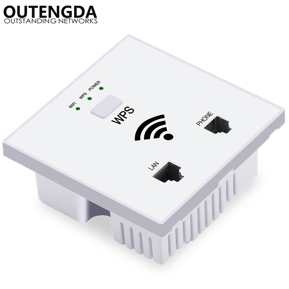 300 M indoor wireless hotspot AccessPoint für hotel WIFI abdeckung projekt mit AC lan Zentralen manager WISP in wand mini router/AP