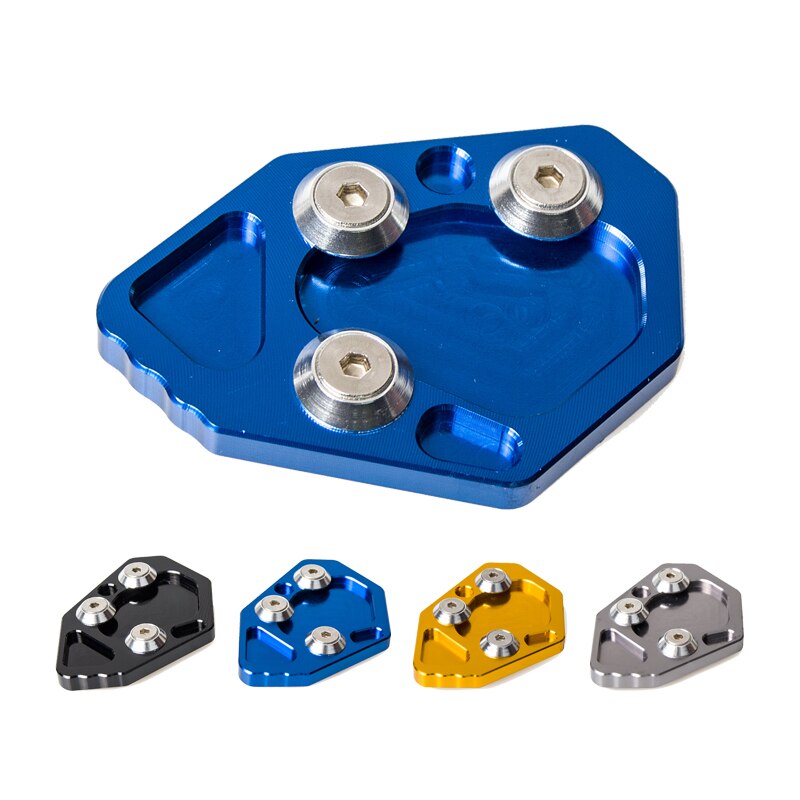 Parking Kickstand Pedaal Extension Kick Stand Pad Vergroten Plaat Houder Voor BMW K1200R K1200S 2005 K1300R K1300S