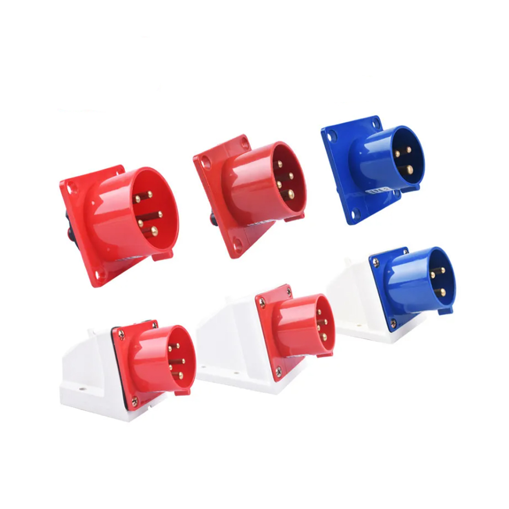 16A 32A 3P/4P/5P Industrial Plug And Socket Electrical Connector Waterproof Aviation Plug And Socket