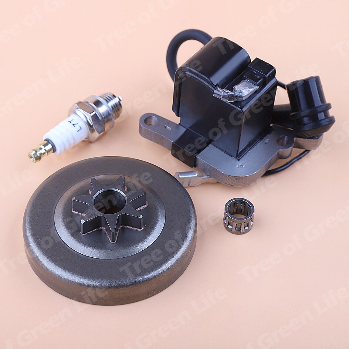 Kit CDI + Bobine + Bougie Pour Scooter GY6 50cc 125cc 150cc - Amélioration Performance, Course