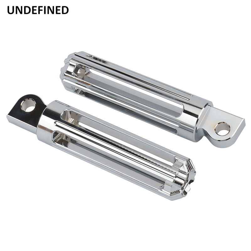 Male Mount Motorcycle Front Rear Foot Peg Footrest Pedal For Harley Sportster Iron 883 Touring Road King Dyna Softail Fatboy: Orange