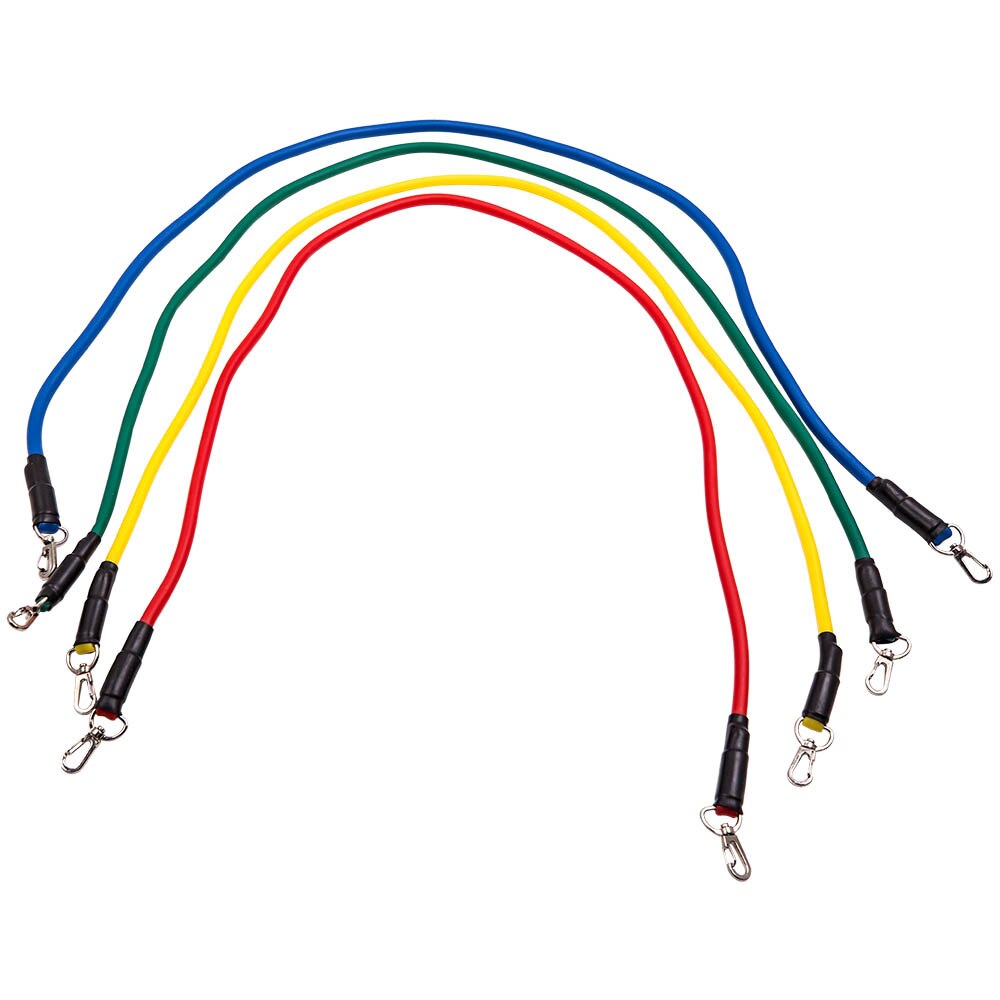 11pcs Resistance Bands Trainer Set for Fitness Tube Gym Workout Exercise Bands