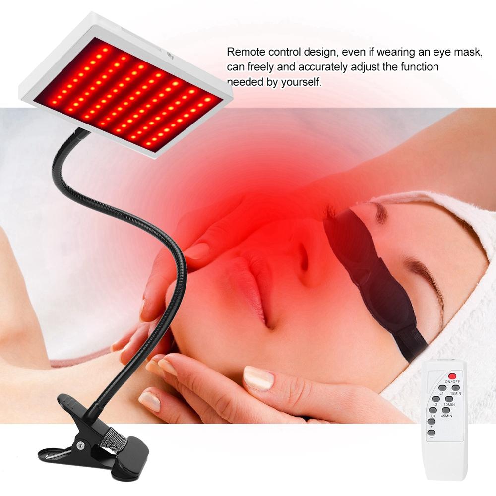 Portable Photon Beauty Lamp Red Blue Light Face Light Facial Body Therapy Machine Ultrasonic Face Cleaning