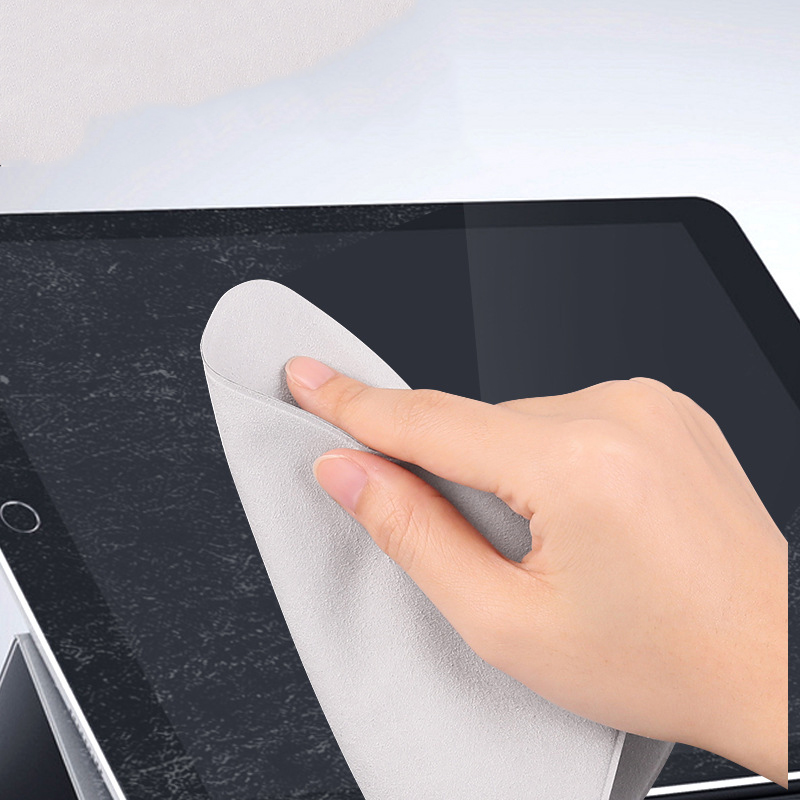 Polishing Cloth Official Screen Cleaning Polish Nano-Texture Glass Panels For Apple iPhone 13 Pro Max 12 iPad Mac iPod Display
