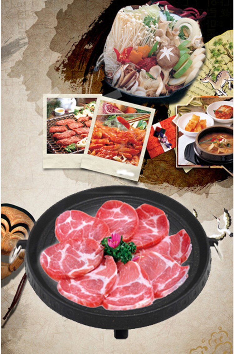 Home Use BBQ grill built-in oven Windproof stove field BBQ indoor grill Home Barbacue Kitchen Tool