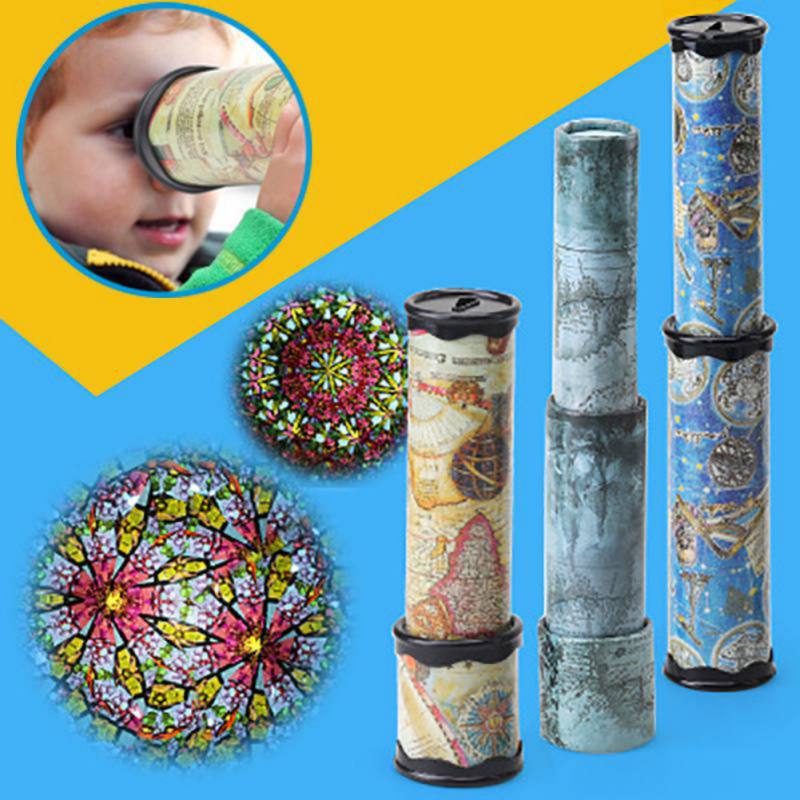 30/27/21cm Kids Scalable Rotating Kaleidoscopes Advanced Rotation Adjustable Fancy Color World Toys toys for boys-20