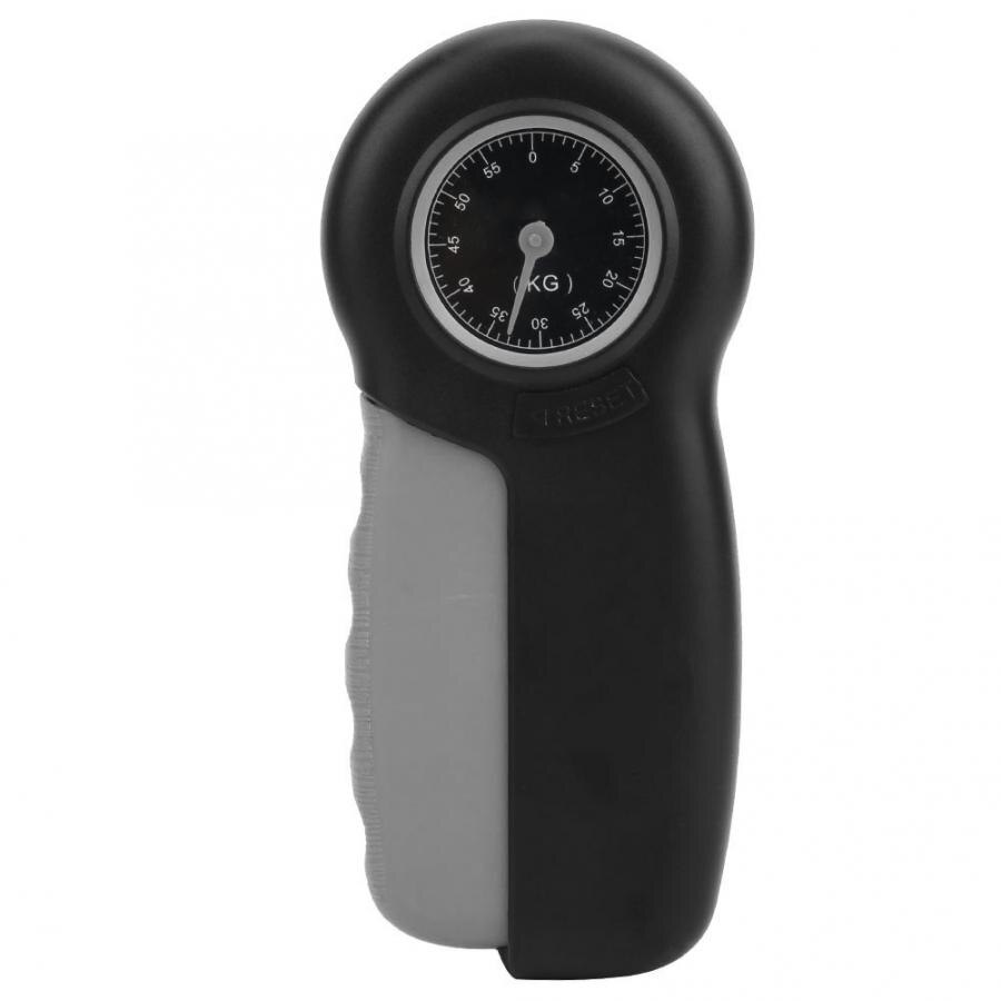 Hand Grip Strength Measurement ABS Hand Finger Strengthener Grip Force Mechanical Gauge Hand Strength Measurement Meter: Gray