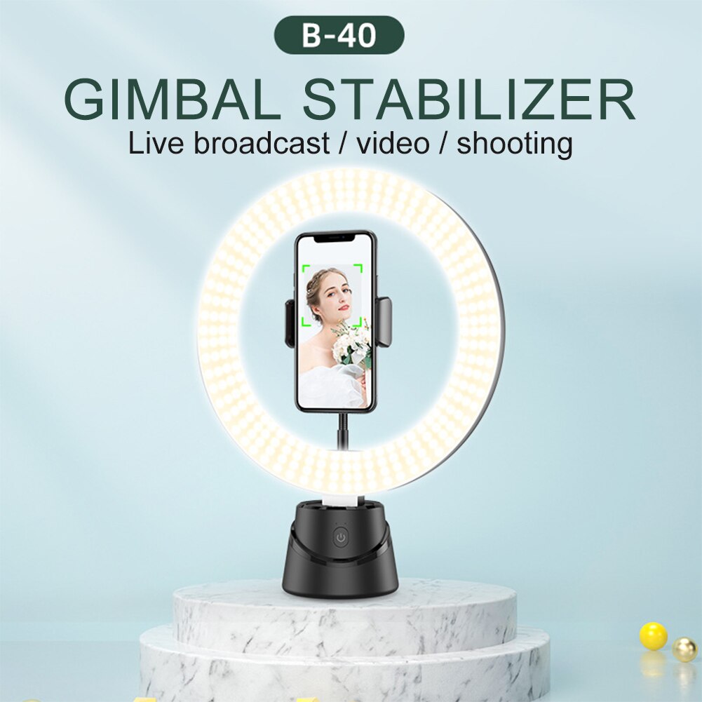 Gimbal Stabilizer Smart Home Fotografie 360 Graden Rotatie Auto Gezicht Tracking