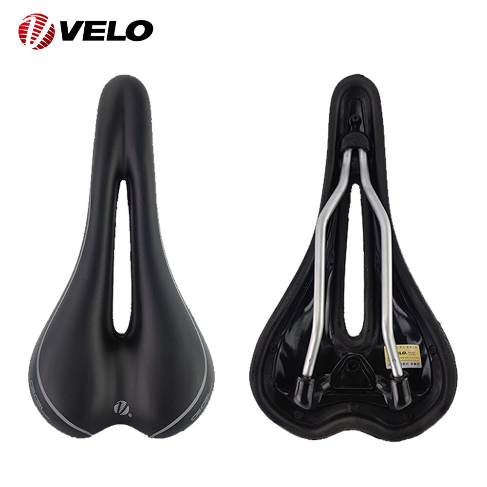 Velo Fiets Kussen Pu Leer Ademend Comfortabele Holle Gel Gel Polyurethaan Shockproof Mtb Road Fiets Zadel VL-1475 1 Pcs