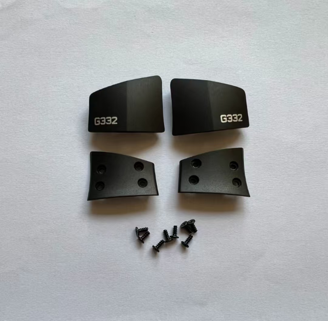 Original Ersatzteile für Logitech G432/G332 Kopfhörer, Ersatzteile aus Kunststoff mit Scharnierschnalle: Licht Grau