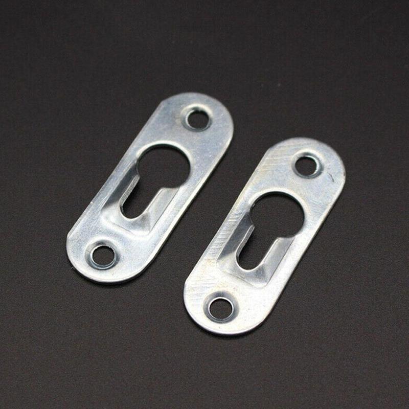 Iron Hanging Plate Keyhole Hangers Hardware For Mirror Picture Accessories Painting Home Frames Oil V5U8