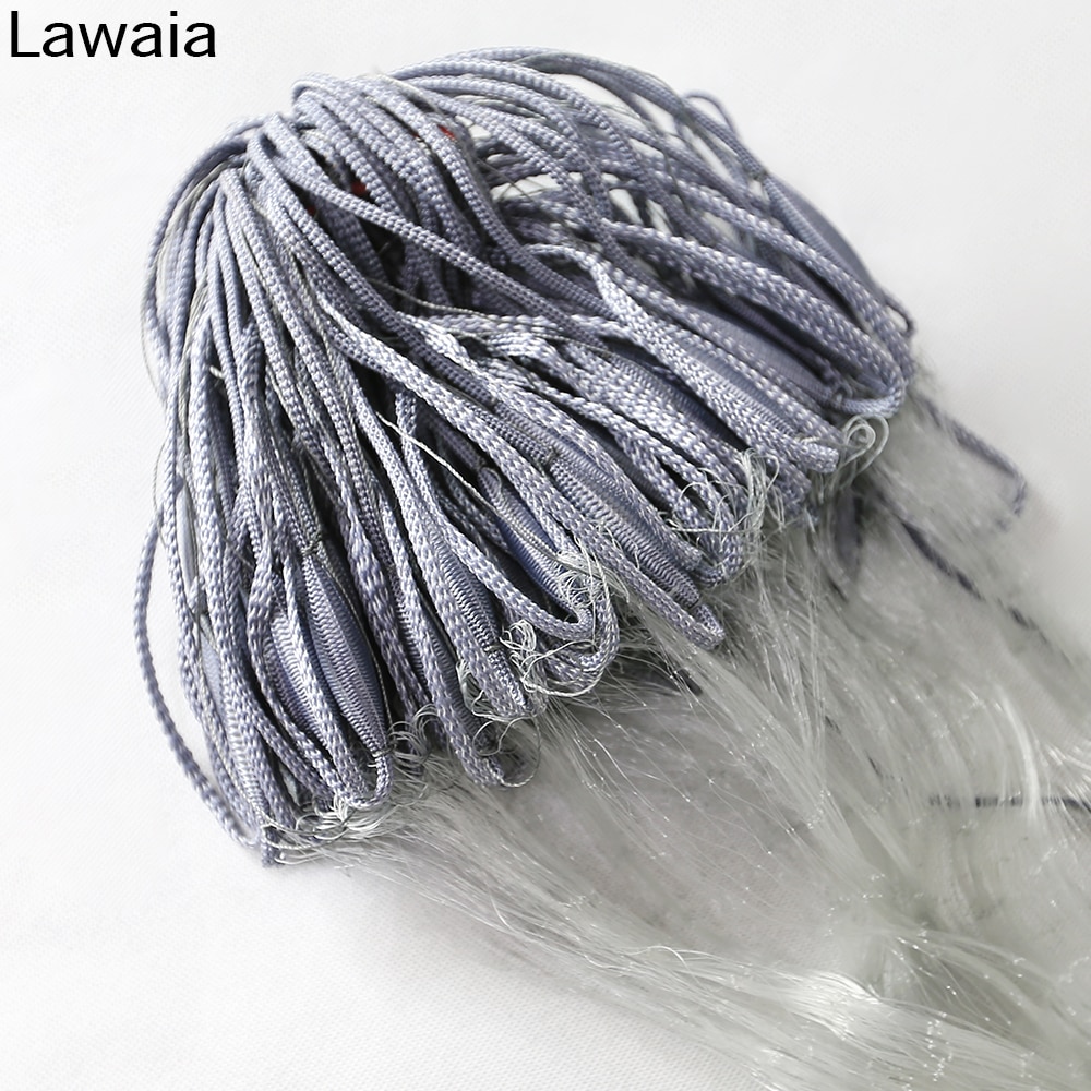 Lawaia Fishing Net Trap Monofilament Cast Network Single Layer Gill Finland Net Hand Throw Small Mesh Catch Fishing Accessory