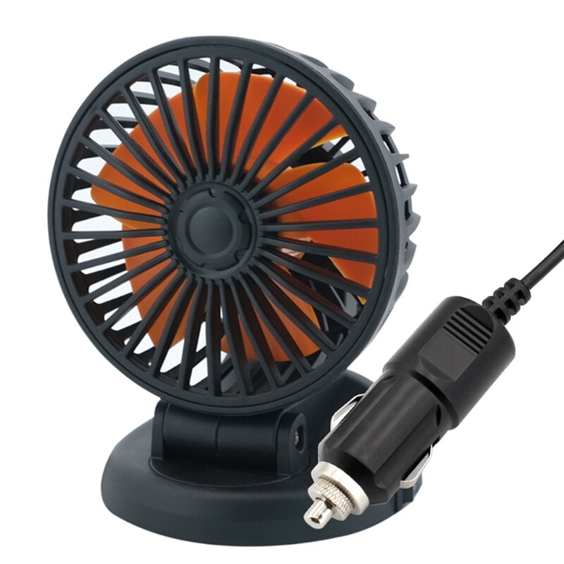 Portable Car Fan Usb Charging Small Fan Mini Double Head Desktop Fan G8TE: 9FP101351-24-1