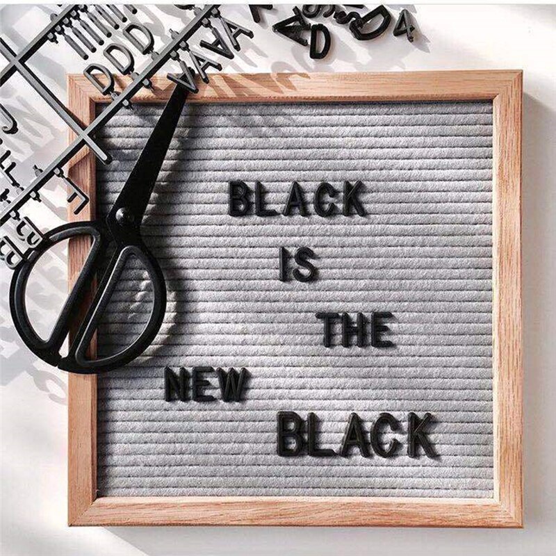 460 Letter Board Handmade Felt Decoration Message Board Can Change The Symbol Number Home Office Message Board Decor
