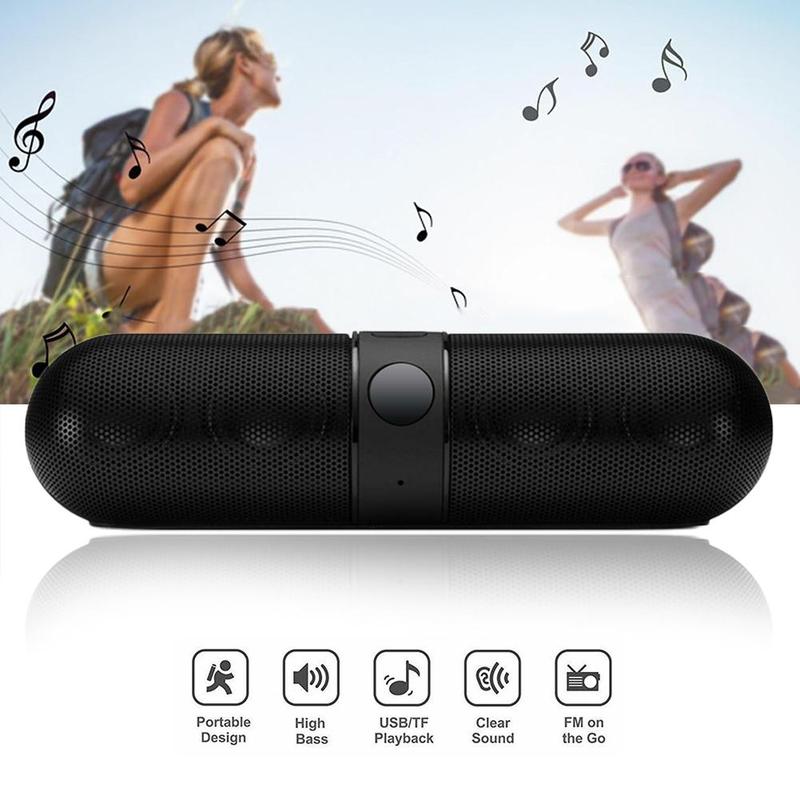 Auto Draadloze Draagbare Mini Bluetooth Stereo Speaker Speaker Capsule Stofdicht Outdoor Inbrengen Pil Card Speaker Bluetooth S1M1