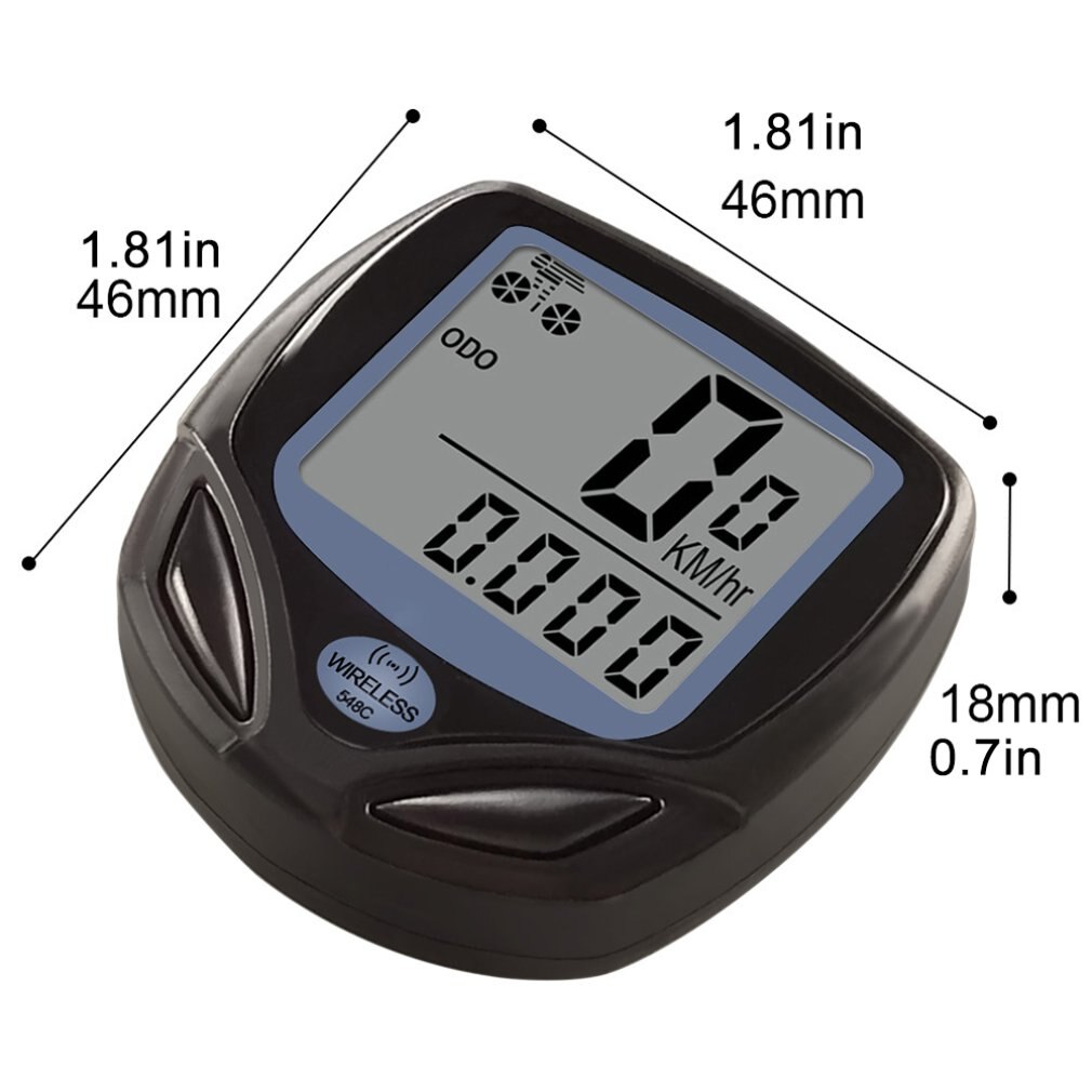 Bicycle stopwatch multi-function wireless electronic stopwatch odometer timer electronic stopwatch odometer timer