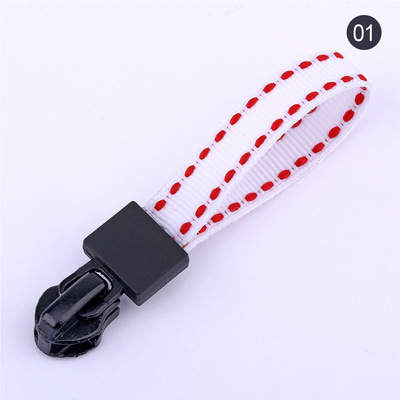 5 sztuk 5 # taśmy suwaki z suwakiem wstążka Zipper Pull odwrotnej instalacji dla niewidoczne Zip torby kurtki Zip głowy DIY szycia: 1