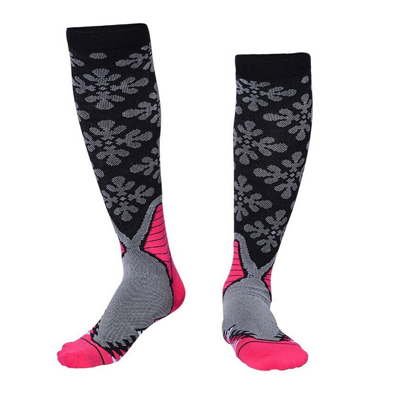 Compression Socks Knee High/Long Printed Polyester Nylon Hosiery Cycling socks For Women Men: MR / S/M