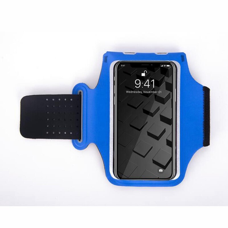 5.8 Universel Environnemental portable Brassard de Sport Pour iPhone 6 7 8 Plus X Xr XS MAX Étanche Brassard en cours d'exécution Sac De: B