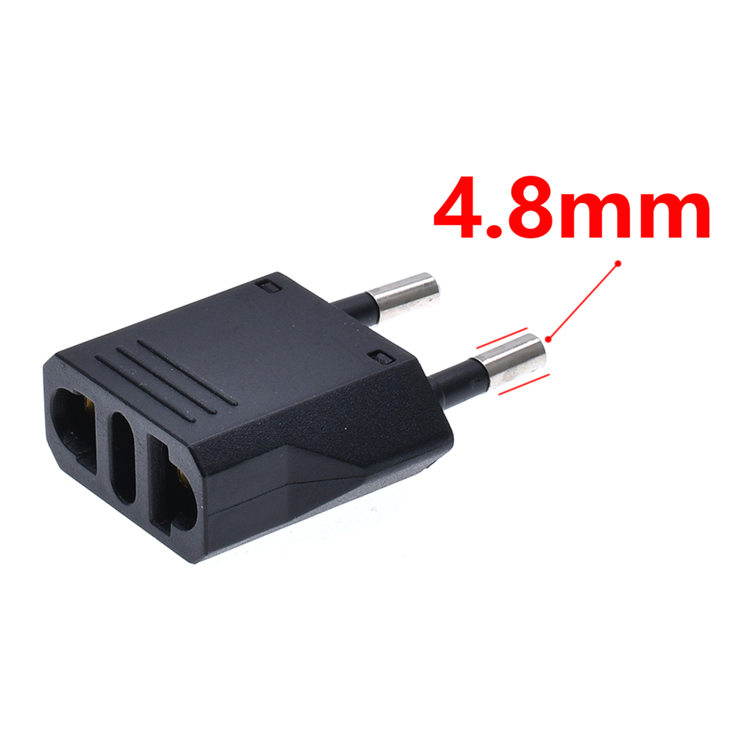 EU European KR Plug Adapter Japan China US AU To EU Travel Power Adapter Electric Plug Converter Charger Socket AC Outlet CE/FCC: Gold