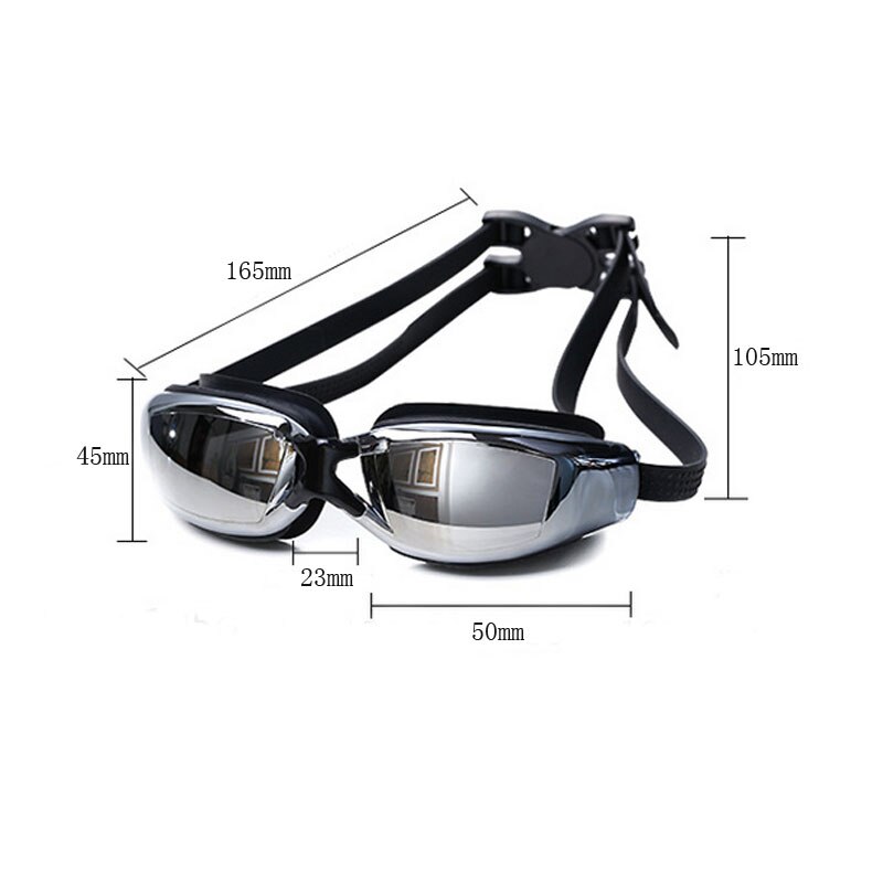 Adults Kids Swimming Goggles Myopia Prescription Swimming Glasses Optical Anti Fog Swim Eyewear Waterproof Glasses