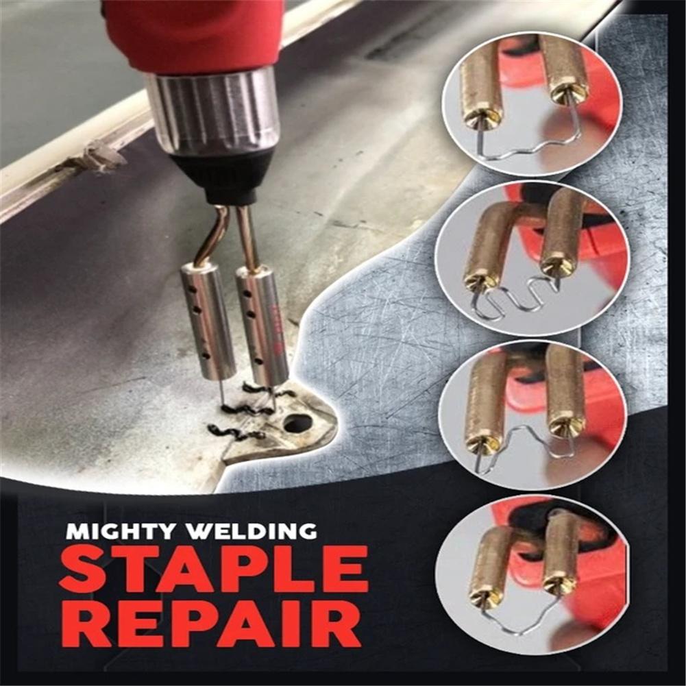 50w Portable Plastic Welding Machine Garage Tool Nail Machine Stapler Pvc Repair Machine Car Bumper Repair Welding Tool