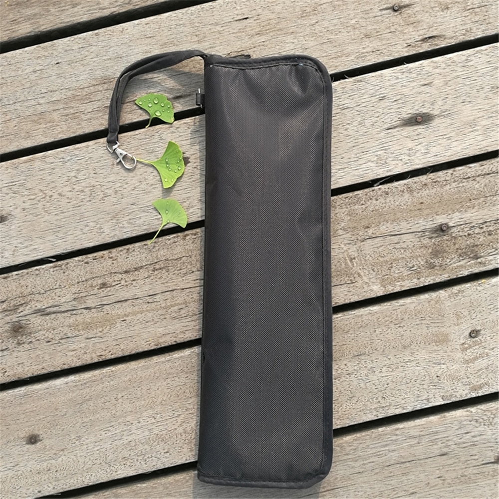 B-life omvendt paraply bærepose dobbeltlags opbevaringspose vandtæt støv-vendbar paraplybetræk lynlås lukning