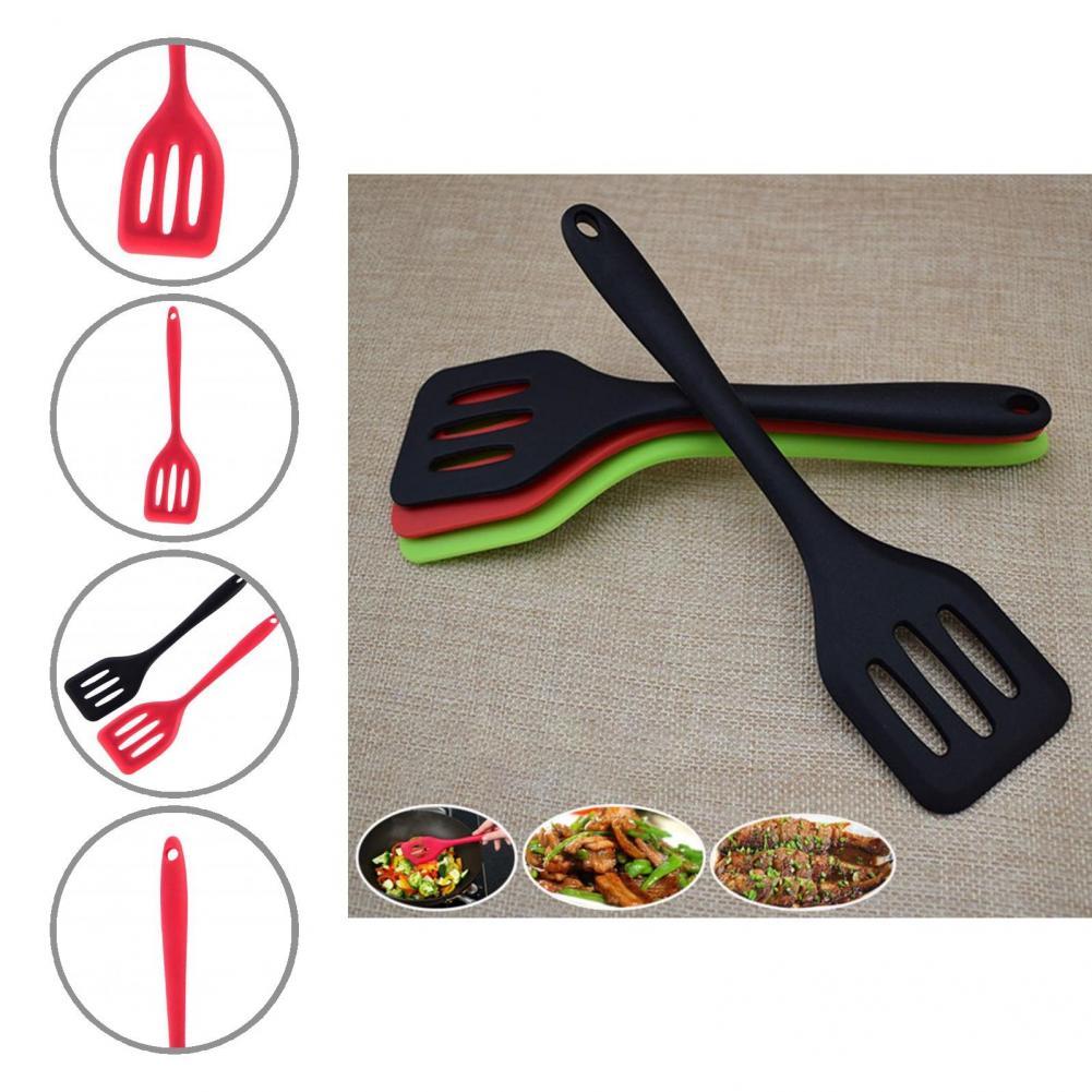 Slotted Spatula Wonderful One Piece Fish Turner Flexible Edges Seamless Fish Turner