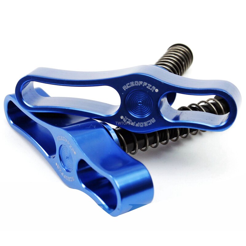 TWTOPSE Bicycle Hinge Clamp Lever For Brompton Folding Bike Bicycle Clamp Plate Lightweight 38g CNC AL7075 Aluminum 2 pcs hcl-2: Blue set